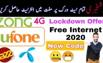 How to Use Free Internet Apps with Telenor, Jazz, and Zong 2024 free pekage